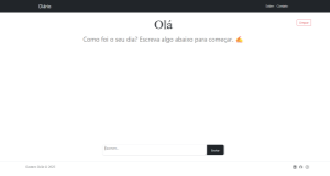 Prévia do projeto Diário