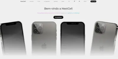 Prévia da TechNews Landing Page